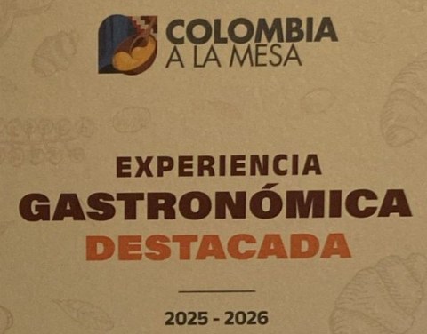 Diploma Colombia a la Mesa, experiencia gastronómica destacada 2025–2026
